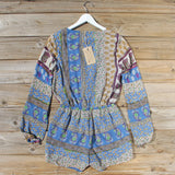 Mykonos Sands Romper in Blue: Alternate View #4