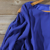 Mystic Winter Dress in Blue: Alternate View #2