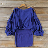 Mystic Winter Dress in Blue: Alternate View #4