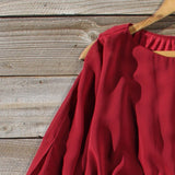 Mystic Winter Dress in Holly: Alternate View #2