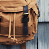 Nanum Falls Backpack in Tobacco: Alternate View #2