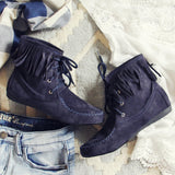 Navy Canyon Moccasins: Alternate View #3