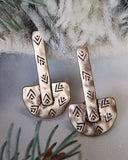 Neptune Earrings: Alternate View #2