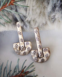 Neptune Earrings: Alternate View #1