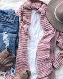 The Boston Bundle Sweater in Mauve: Alternate View #2