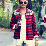 The Lumberjack Sherpa Top: Alternate View #2