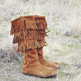 Vintage Spirit & Sky Moccasins: Alternate View #1