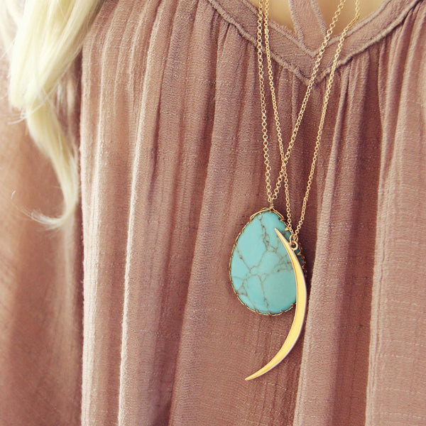 Shadow Moon Necklace: Featured Product Image