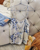 Nico Floral Tank: Alternate View #1