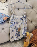 Nico Floral Tank: Alternate View #3