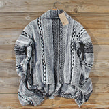 North Frost Knit Sweater in Black: Alternate View #4