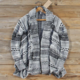 North Frost Knit Sweater in Black: Alternate View #1