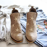Starry Night Suede Boots: Alternate View #2