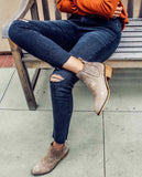 Starry Night Suede Boots: Alternate View #5