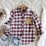 Northwest Stars Plaid Shirt: Alternate View #1