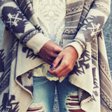 Northwest Sky Sweater in Sand: Alternate View #4