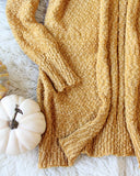 Nubby + Mustard Sweater: Alternate View #4