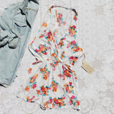 Ancient Rose Romper: Alternate View #1