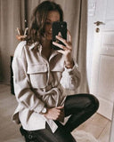 Oatmeal Belted Jacket: Alternate View #5