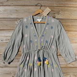 Olive Sky Dress: Alternate View #2