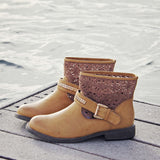 Northern Meadow Lace Boots: Alternate View #1