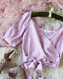 Orchid Eyelet Top: Alternate View #3