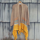 Painted Sky Fringe Sweater: Alternate View #1