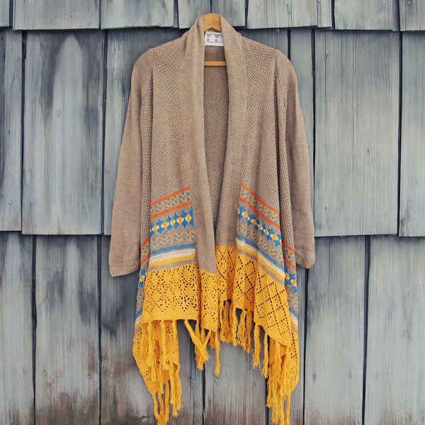 Painted Sky Fringe Sweater: Featured Product Image