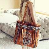 Palm Gypsy Vintage Tote: Alternate View #2