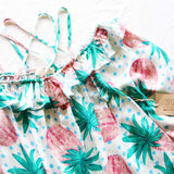 Palm & Pineapple Top: Alternate View #3