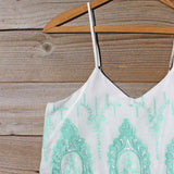 Palm Springs Romper in Mint: Alternate View #2