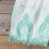 Palm Springs Romper in Mint: Alternate View #3