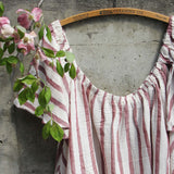 Palm & Sun Top in Rose: Alternate View #2