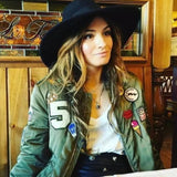 The Patches Bomber Jacket: Alternate View #1