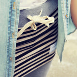 Patches Cozy Leggings: Alternate View #1