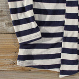 Patches & Stripes Cardigan in Navy: Alternate View #3