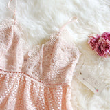 Peaches & Lace Top: Alternate View #2