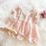 Peaches & Lace Top: Alternate View #3