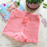Peachy Knit Lounge Shorts: Alternate View #1
