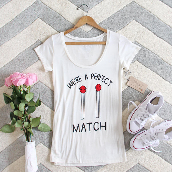 Perfect Match Tee: Featured Product Image
