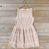 Persian Lace Dress in Sand: Alternate View #1