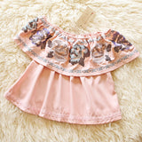 Peyton Top in Pink (wholesale): Alternate View #1