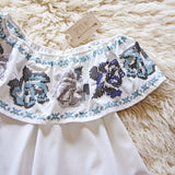 Peyton Top in White: Alternate View #3