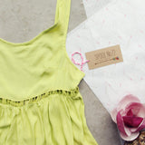 Pineapple Flower Romper: Alternate View #2