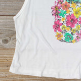 Pineapple Flower Tank: Alternate View #4