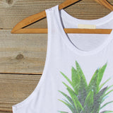 Pineapple Sun Tank: Alternate View #3