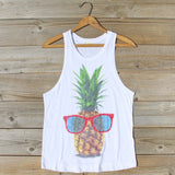 Pineapple Sun Tank: Alternate View #2