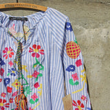 Pineapple & Tassels Top: Alternate View #2