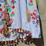 Pineapple & Tassels Top: Alternate View #3