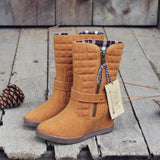 The Pinecone Plaid Booties: Alternate View #1